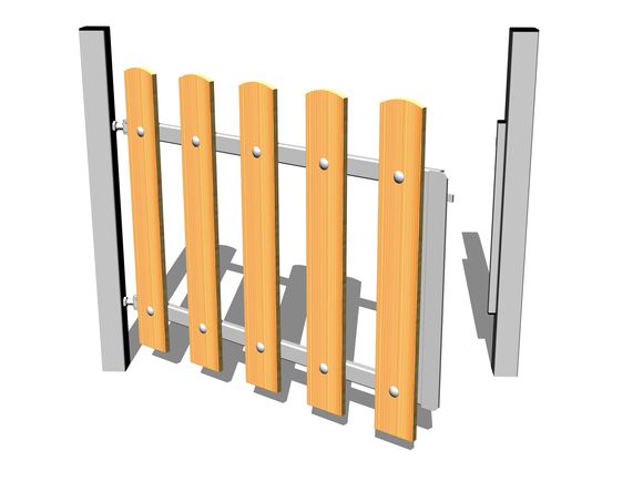 Poartă pentru gard BOV0001ZD