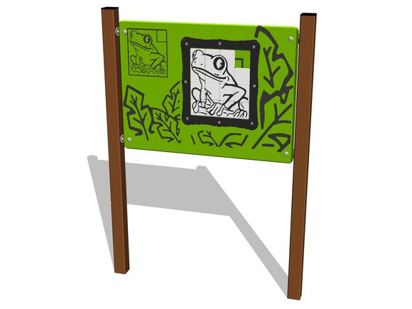 Panel educațional EDP6118KW - maro