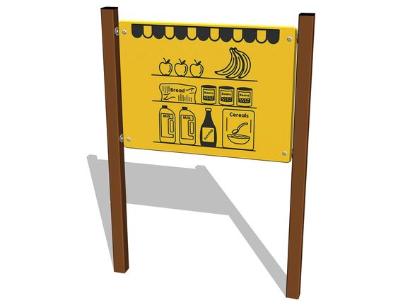 Panel educațional EDP6121KW - maro