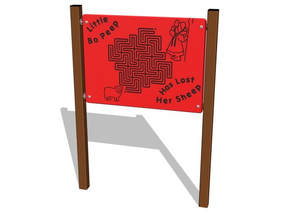 Panel educațional EDP6123KW - maro