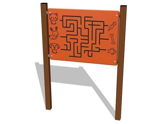 Panel educațional EDP6127KW - maro