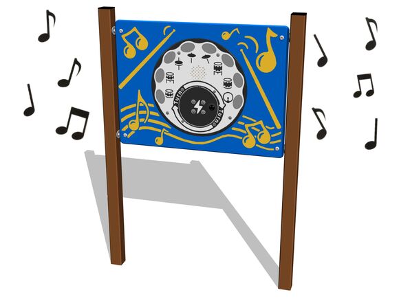 Panel educațional EDP6128KW - maro