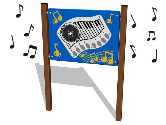 Panel educațional EDP6129KW - maro