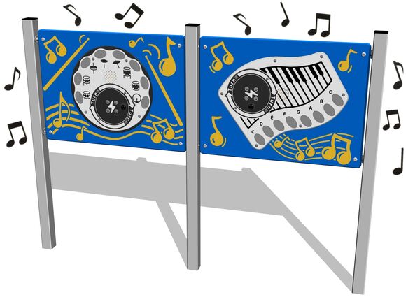 Panel educațional EDP6203KS - argintiu