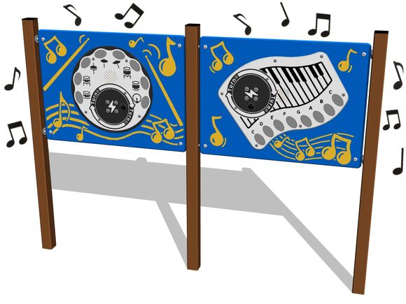 Panel educațional EDP6203KW - maro