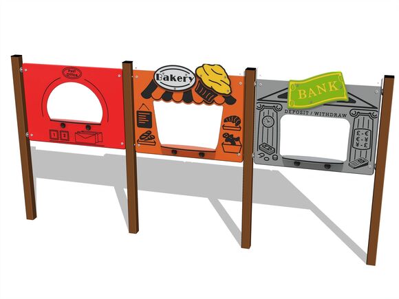 Panel educațional EDP6302KW - maro