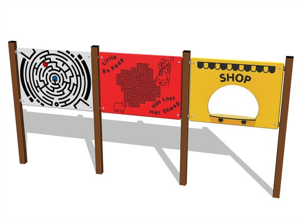 Panel educațional EDP6304KW - maro