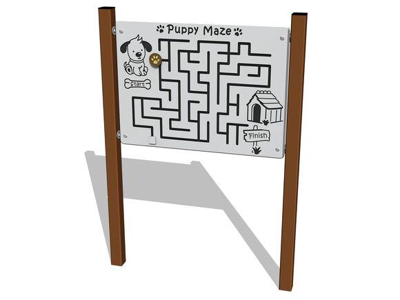 Panel educațional EDP6102KW - maro