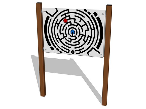 Panel educațional EDP6104KW - maro