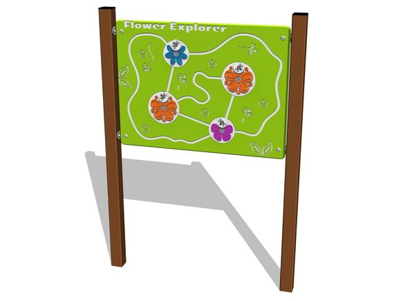 Panel educațional EDP6106KW - maro