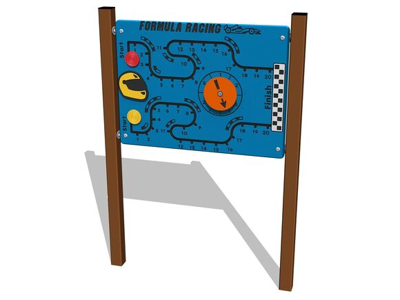 Panel educațional EDP6107KW - maro