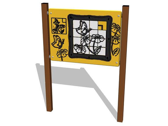 Panel educațional EDP6112KW - maro