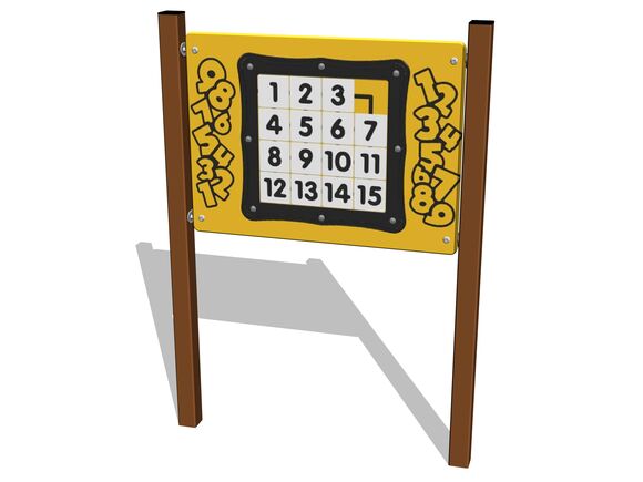 Panel educațional EDP6114KW - maro