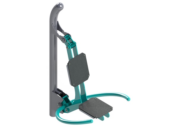 Echipament de fitness FP-005ST Aparat pentru piept - turcoaz
