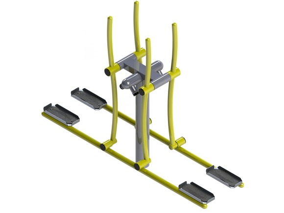 Echipament de fitness FP-013SL Sch duo (ski duo) - lime