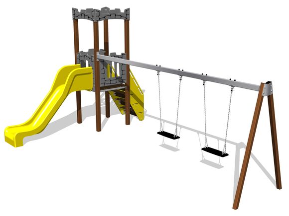 Set de jocuri Castel UNH1029KW - maro