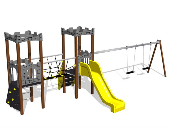 Set de jocuri Castel UNH2025KW - maro