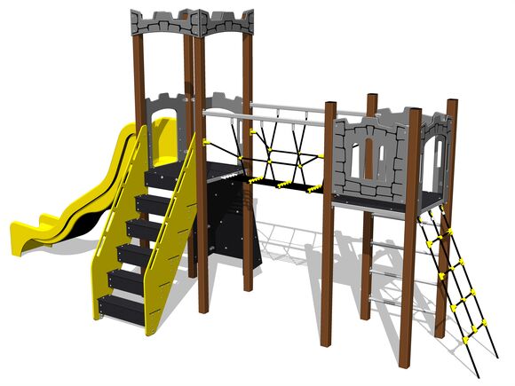 Set de jocuri Castel UNH2027KW - maro