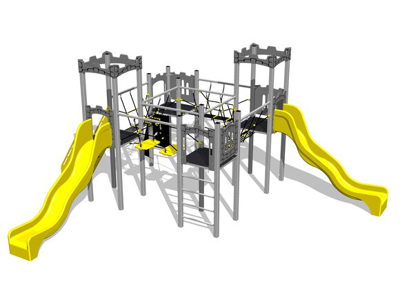 Set de jocuri Castel UNH4010KS - argintiu