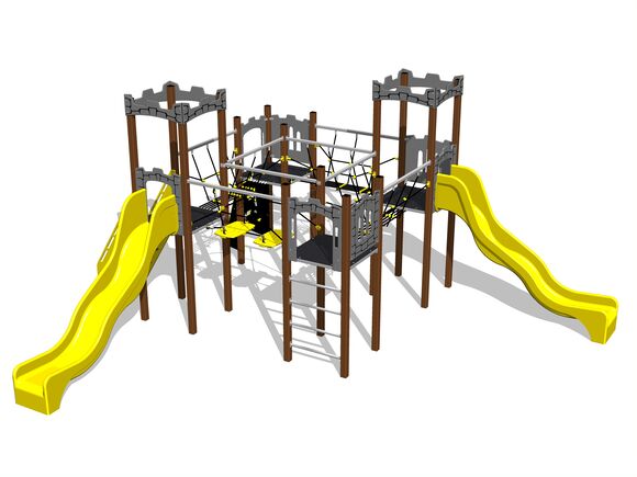 Set de jocuri Castel UNH4010KW - maro