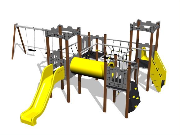 Set de jocuri Castel UNH4012KW - maro