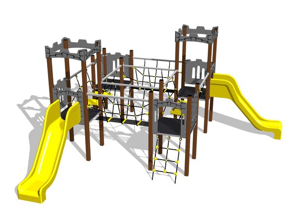 Set de jocuri Castel UNH4016KW - maro