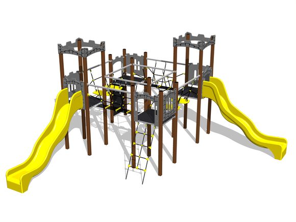 Set de jocuri Castel UNH4016KW - maro