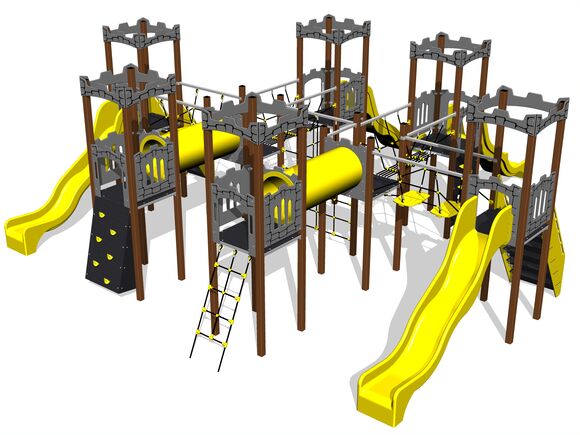 Set de jocuri Castel UNH8001KW - maro