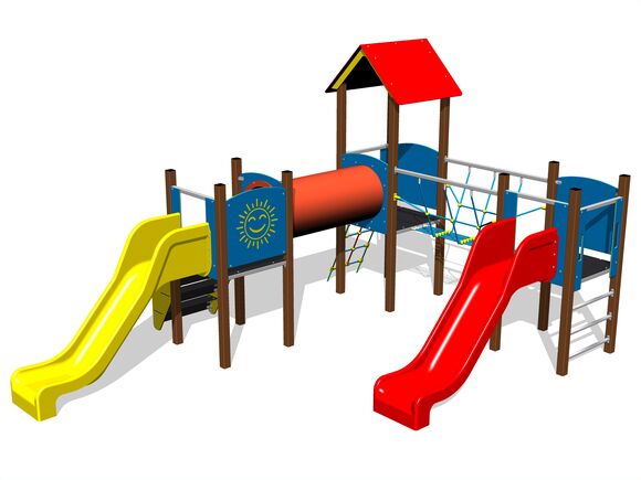 Set de jocuri Clasic UNK3007KW - maro