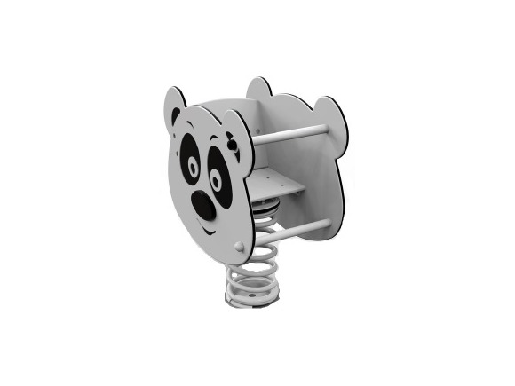 Balansoar pe arcuri - URS PANDA HPN0227K (versiune cu spătar)