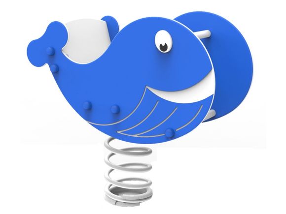 Balansoar pe arcuri - BALENĂ HPN0231K (versiune cu spătar)