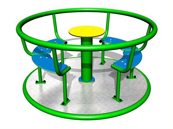 Carusel cu scaune (medie 1,4 m) - metal