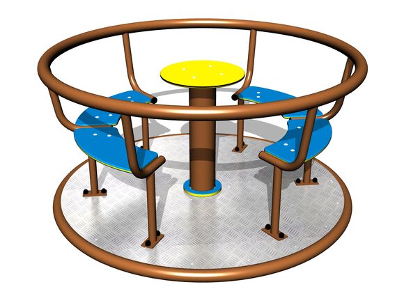Carusel cu scaune (medie 1,4 m) - metal