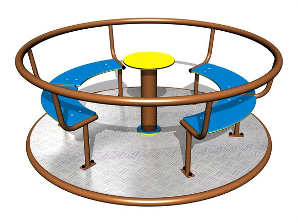Carusel cu scaune (medie 1,8 m) - metal