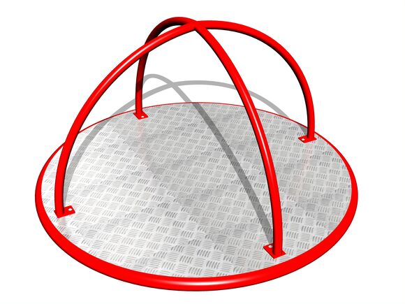 Carusel cu locuri în picioare KON0006KR (medie 1,45 m) - roșu