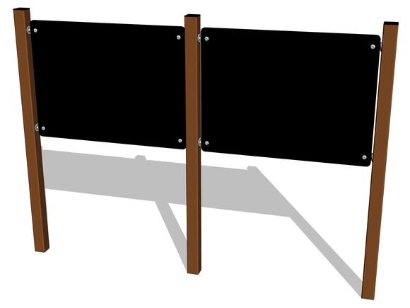 Tablă de desenat cu panou dublu TKV6200KW - maro