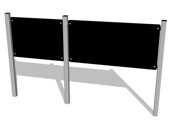 Tablă de desenat cu panou dublu TKV6220KS - argintiu