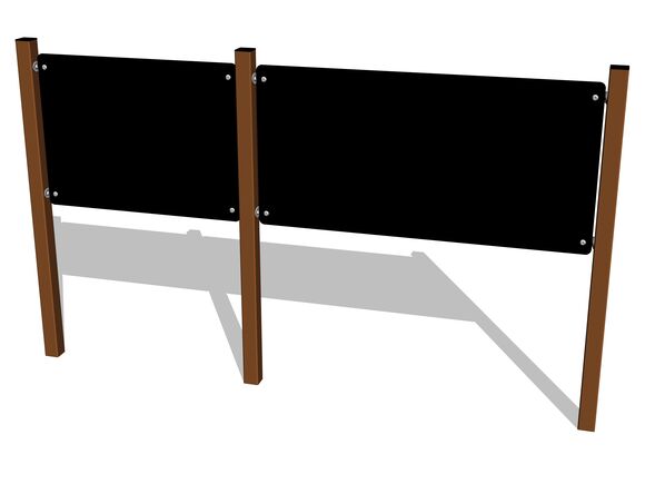 Tablă de desenat cu panou dublu TKV6220KW - maro