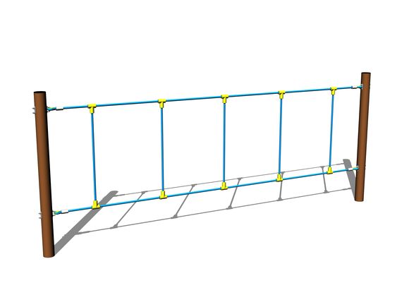 Împletitură din corzi LP020KW - maro