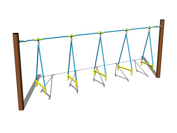 Împletitură din corzi LP090KW - maro