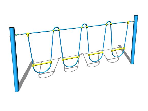 Împletitură din corzi LP080KB - albastru