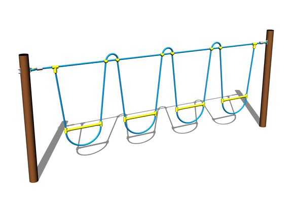 Împletitură din corzi LP080KW - maro
