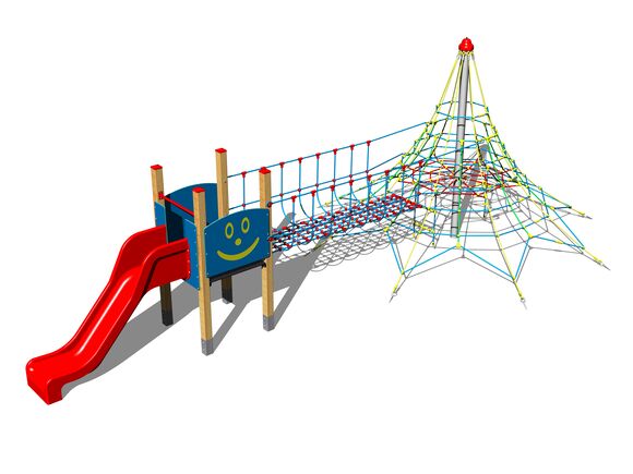 Piramidă de căţărare cu turn PY-831D