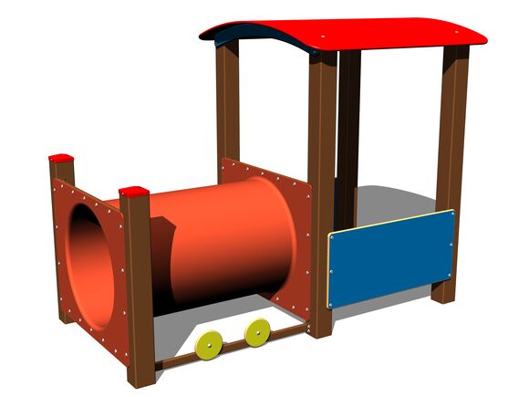 Locomotivă MA110KW - maro