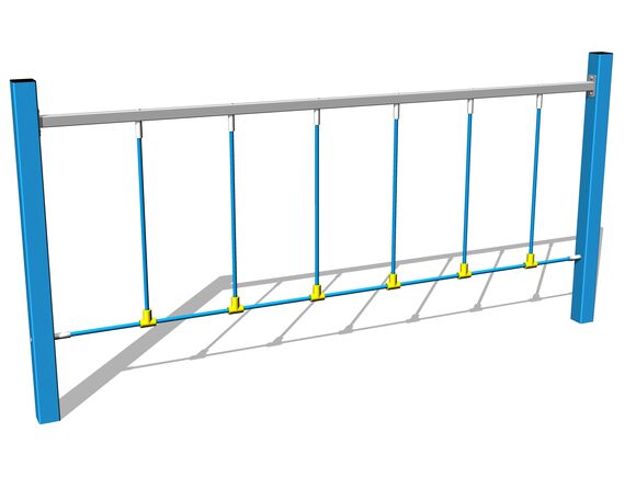Urma maimuței Împletitură din corzi - albastru