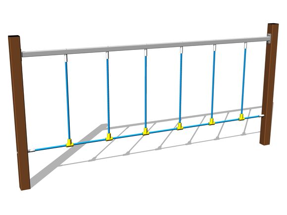 Urma maimuței Împletitură din corzi - maro