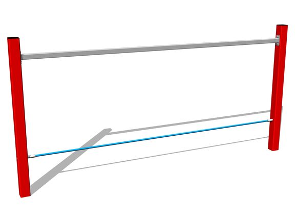 Urma maimuței Corzi pentru echilibru - roșu