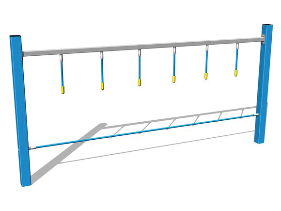 Urma maimuței Corzi pentru ascensiune - albastru