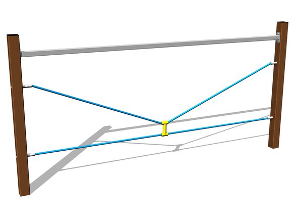 Urma maimuței Corzi în V - maro
