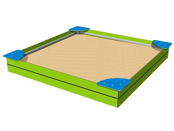 Cutie de nisip cu scaune 2x2 m PIP2020LB